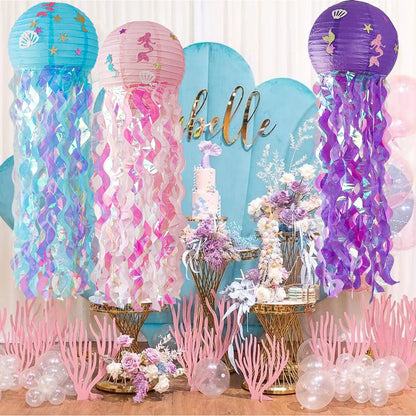 2m Ocean Theme Bubble Garlands - Mermaid Under the Sea Birthday Party Decor