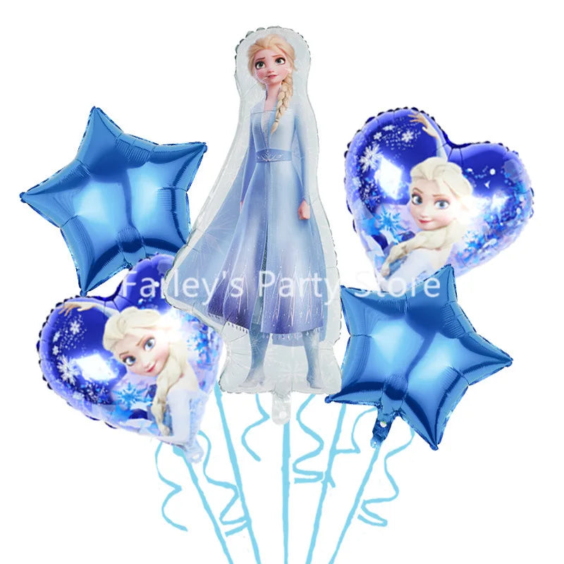 Disney Frozen Anna Elsa Birthday Party Decorations - Complete Set for Kids' Celebrations