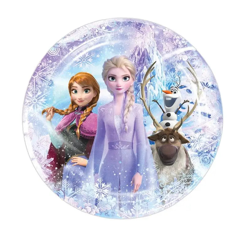 New Disney Elsa Anna Frozen 2 Party Supplies - Complete Set for Kids' Birthday Party Decoration