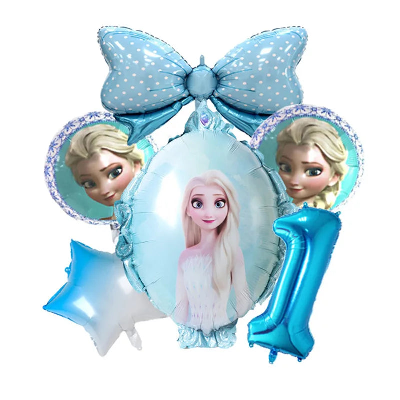 New Disney Elsa Anna Frozen 2 Party Supplies - Complete Set for Kids' Birthday Party Decoration