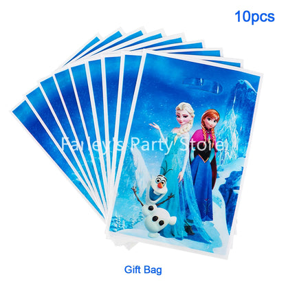 Disney Frozen Anna Elsa Birthday Party Decorations - Complete Set for Kids' Celebrations