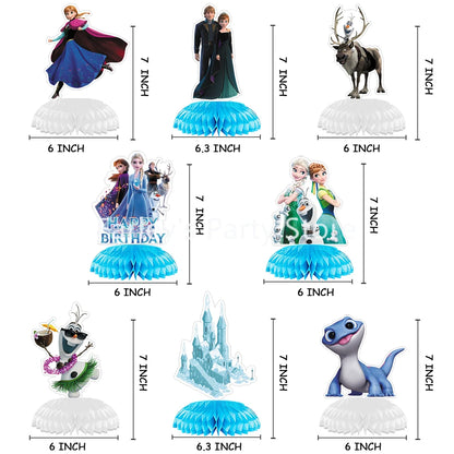 Disney Frozen Anna Elsa Birthday Party Decorations - Complete Set for Kids' Celebrations