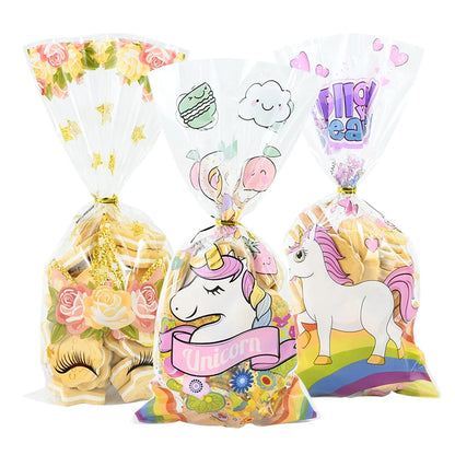 50Pcs Mermaid Birthday Candy Bags - Perfect for Kids' Mermaid Party Decorations and Gift Packaging